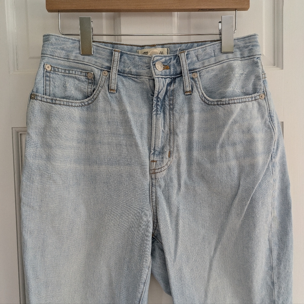 Madewell curvy perfect jean high rise light wash size 28 - Picture 6 of 12